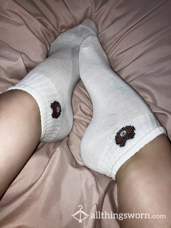 White Bear Ankle Socks!