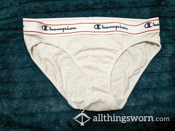 White Champion Panties