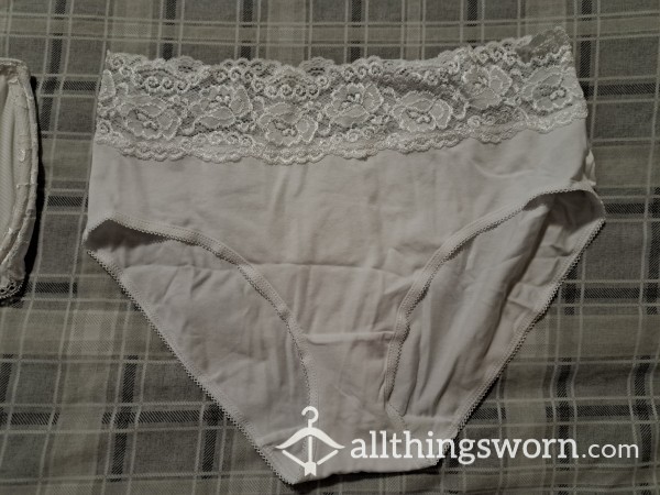 White Cotton Panties