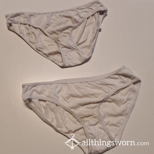 White Dirty Panties