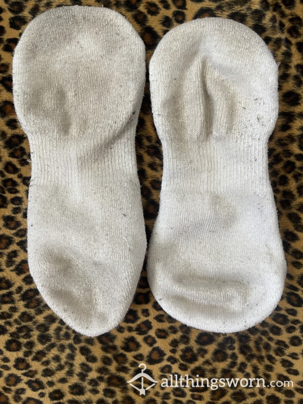 White Dirty Stinky Socks