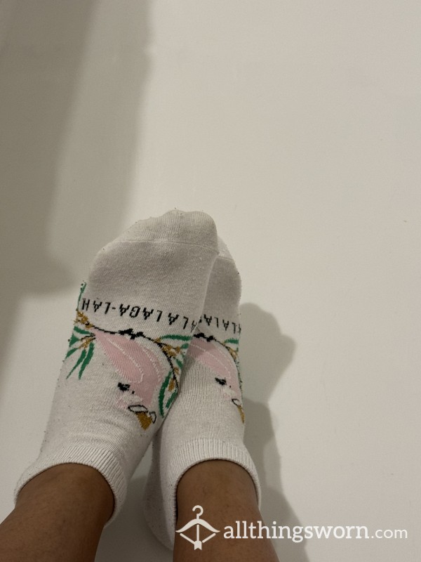 White Fun Socks ⚪️🤍