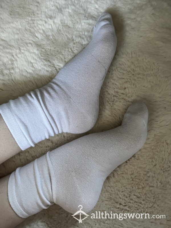 White Gym Socks 💦