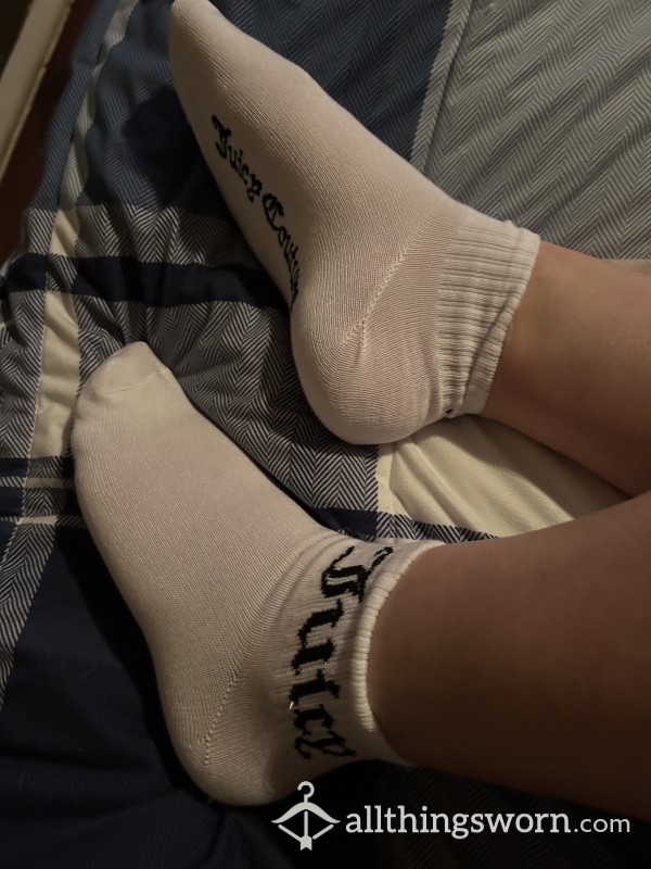 White Juicy Couture Socks