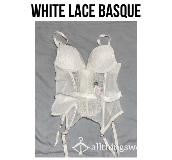 White Lace Basque🤍