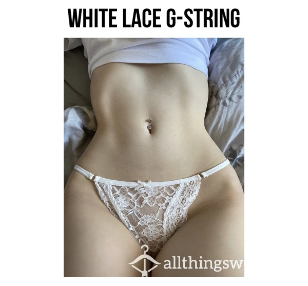 White Lace G-string🕊