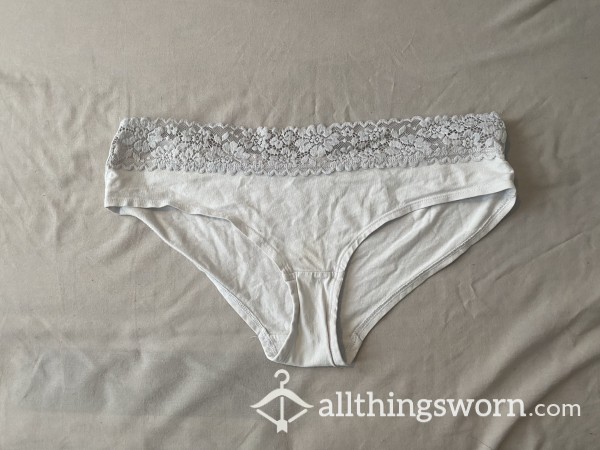 White Lacey Everyday Panties 🤍🦢🕊️