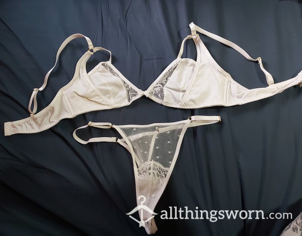 Want To See This On Me? 😉 White Lingerie Size 8 UK