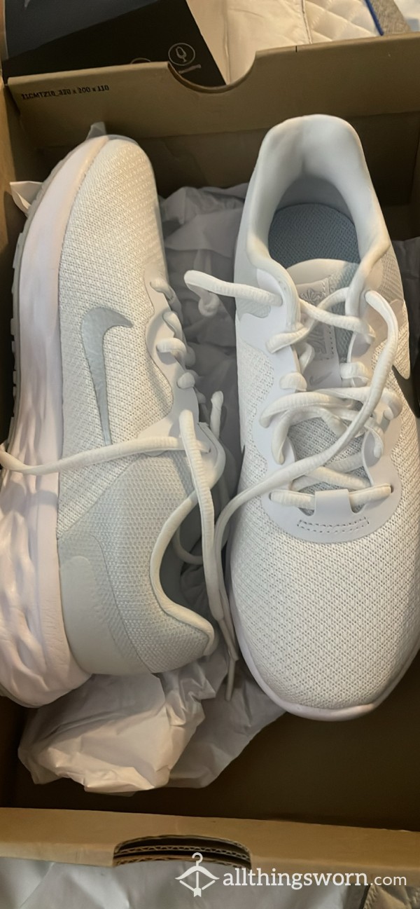 White Nikes