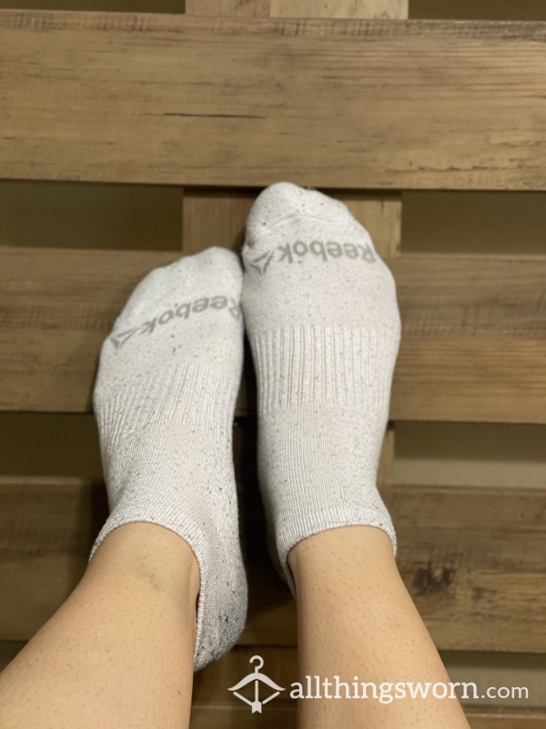 White Reebok Socks