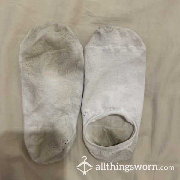 White Smelly Gym Socks