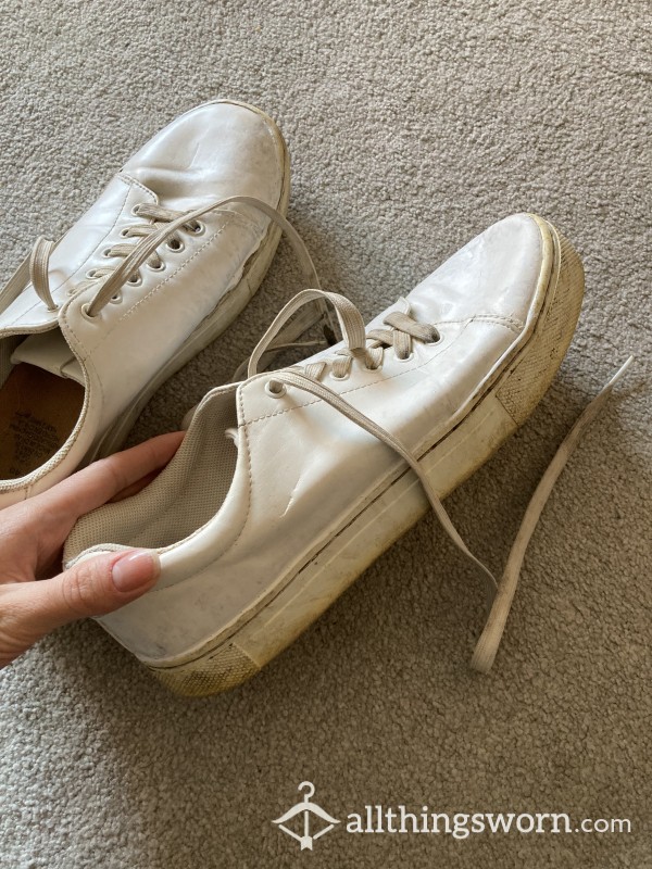 White Sneaker Style Trainers