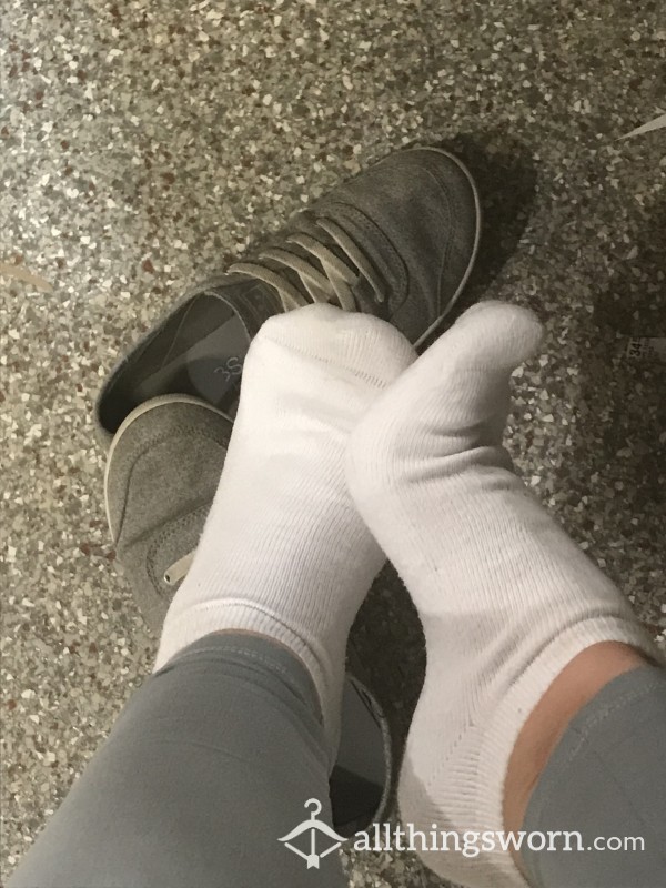 White Ankle Socks!