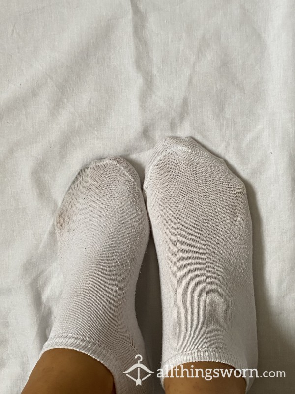 White Socks Worn😘🤎