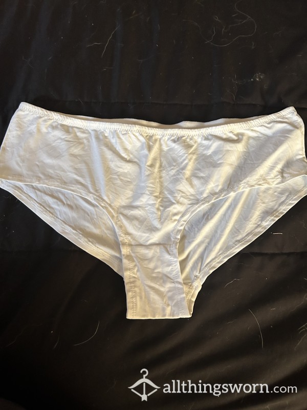 White Soft Full Pack Panties