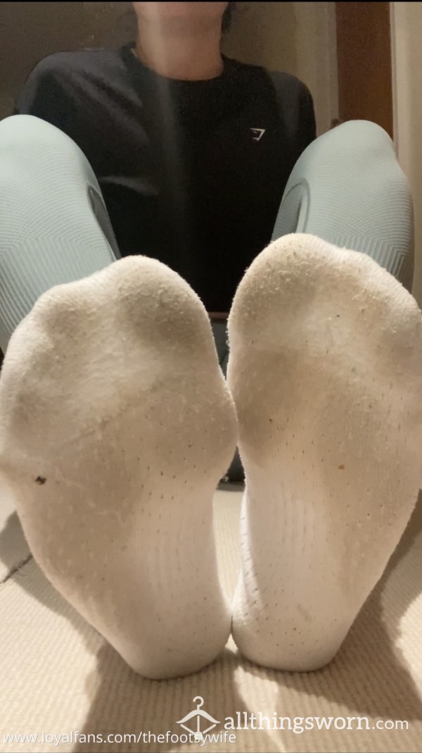 White Stinky Gym Socks