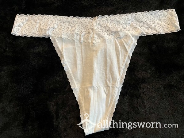 White Thong