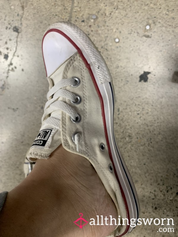 White Used Converse