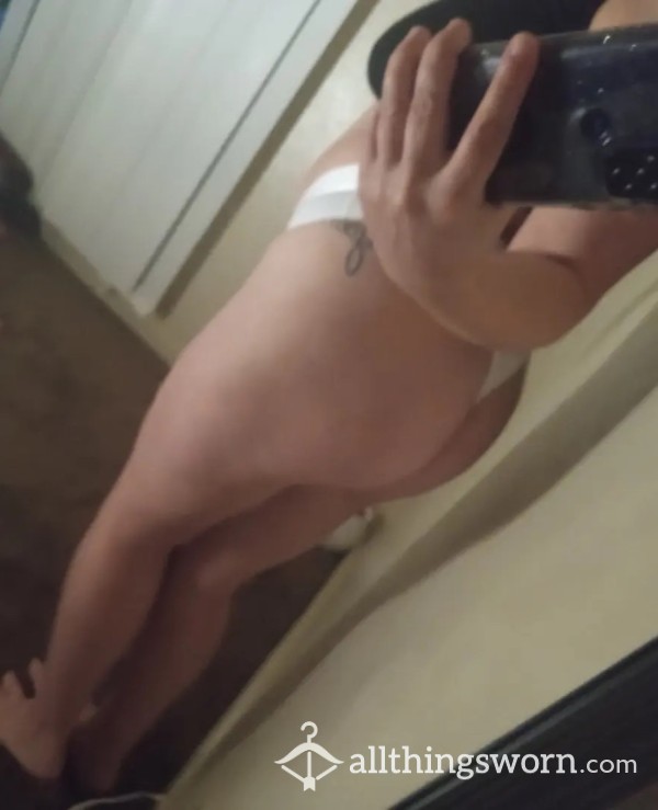 White Victoria Secret Thong “SPECIAL REQUESTS ANYONE”