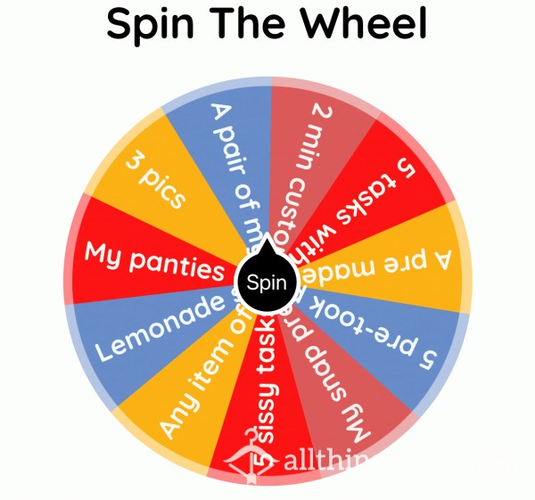 Can’t Decide What You Wish To Buy? Spin The Wheel! 😈