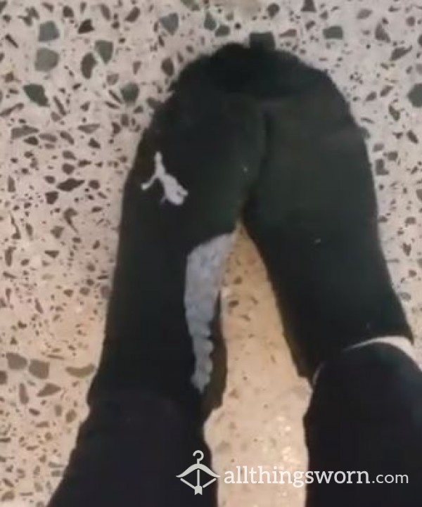 Wide Array Of Black Sweaty Socks