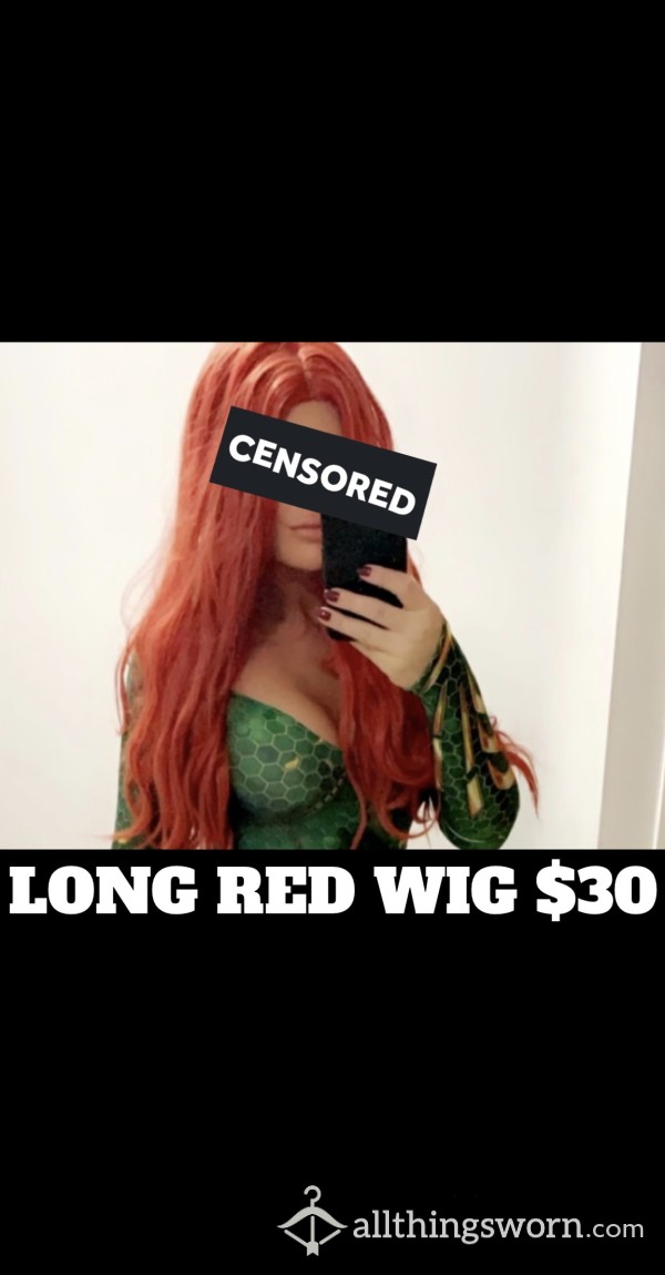 Wig - Long Red Hair