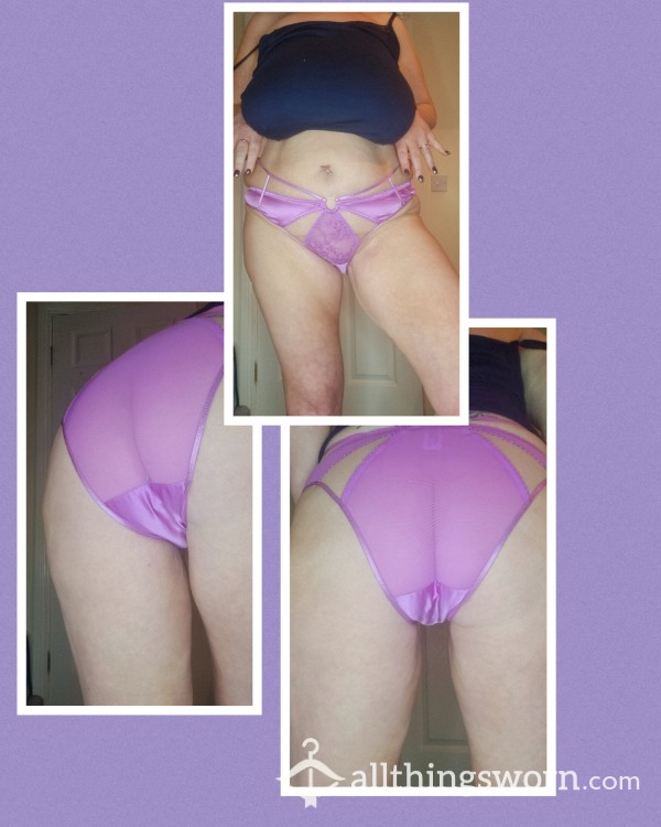 Wisteria Purple Sexy Fullback Panties