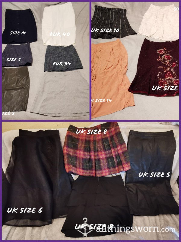 Women's Skirts (various Sizes / Styles / Colours)