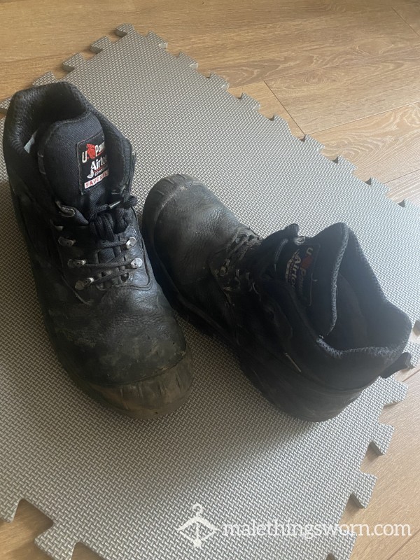 Work Boots Used Day To Day