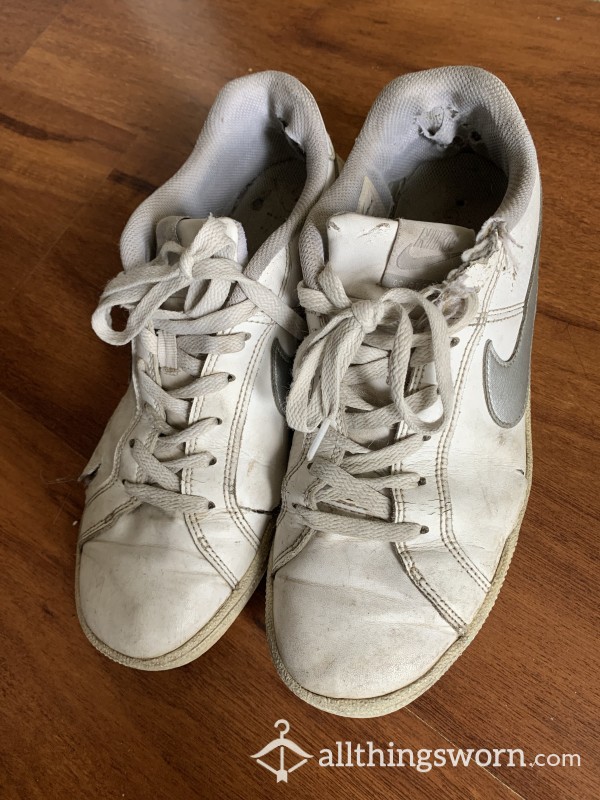 Worn Out Sneakers From High School