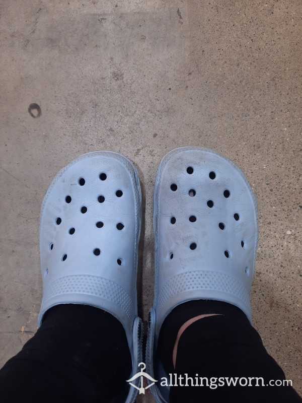 Work Shoes/faux Crocs