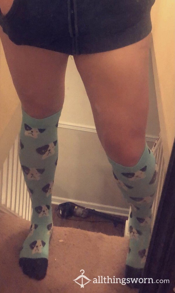 Work Socks With Dog Faces