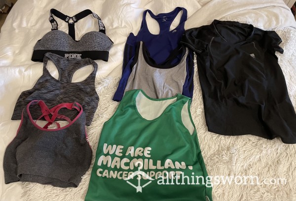 Workout Bras And Tops £15