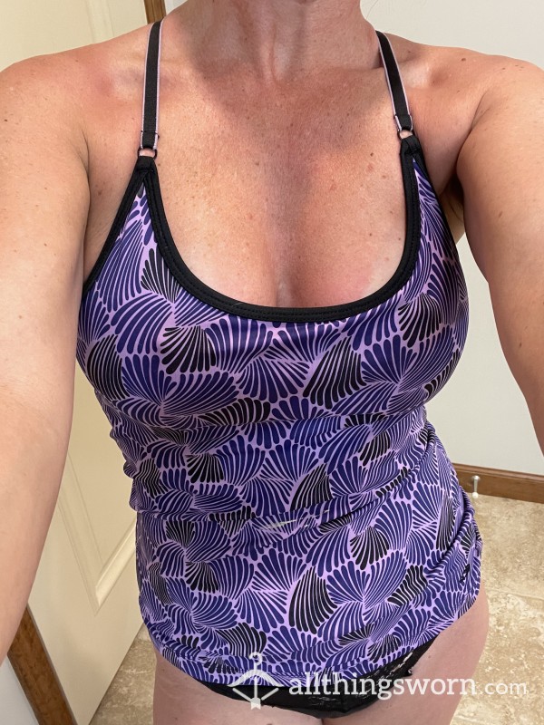 Workout Top For Today…haven’t Pick My Bottoms Yet ☺️