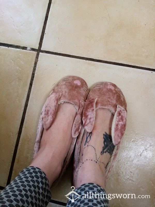 Worn And Dirty Milf Slippers