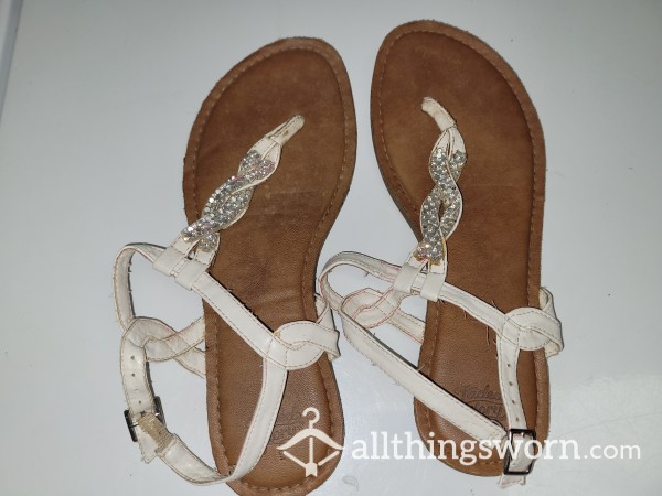 Worn And Dirty Sandals