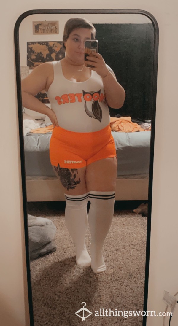 Worn And Un-washed Hooters Costume