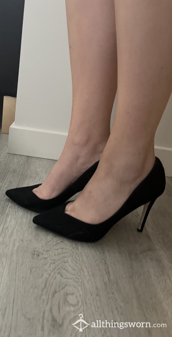 Worn At Work Black Sexy Heels