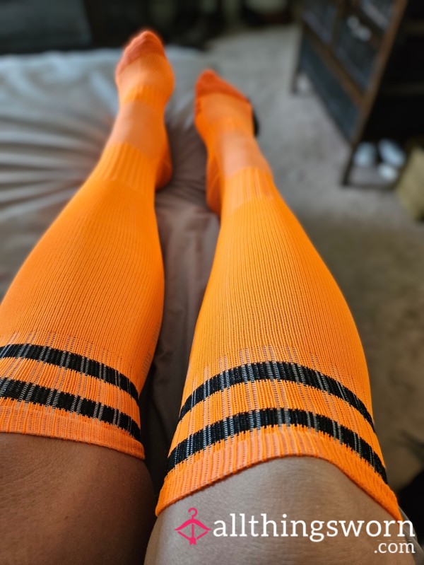 Worn Athletic Socks.