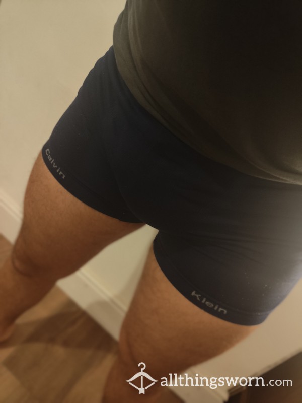 Worn By Cop, CK Boxers Size Large! 👮‍♂️