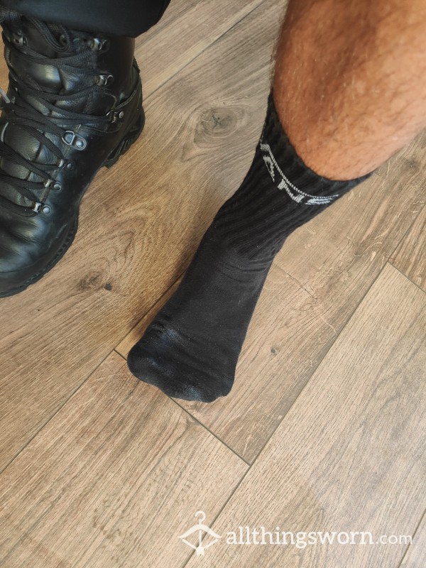 Worn By Cop On Duty Socks! Rare Item