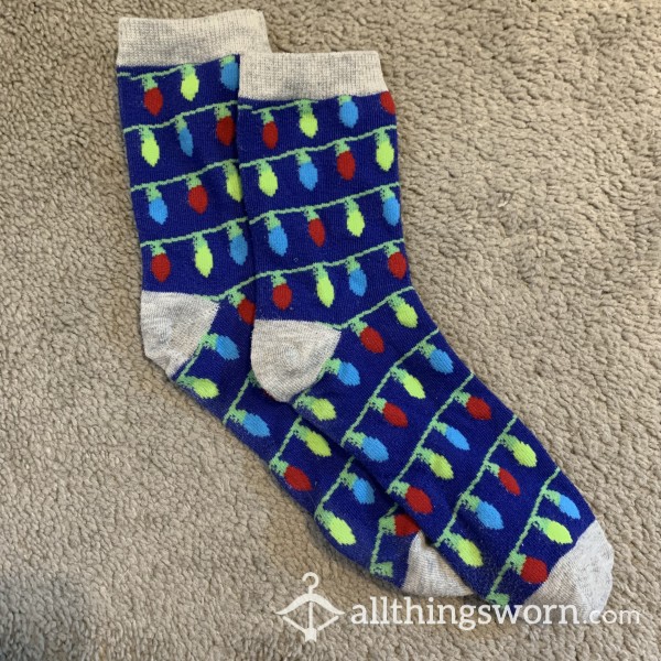 Worn Christmas Socks 48 Hour Wear