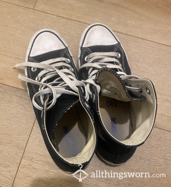 Worn Converse Sneakers 😛