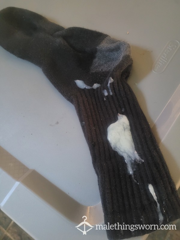 Worn Cum Soaked Sock