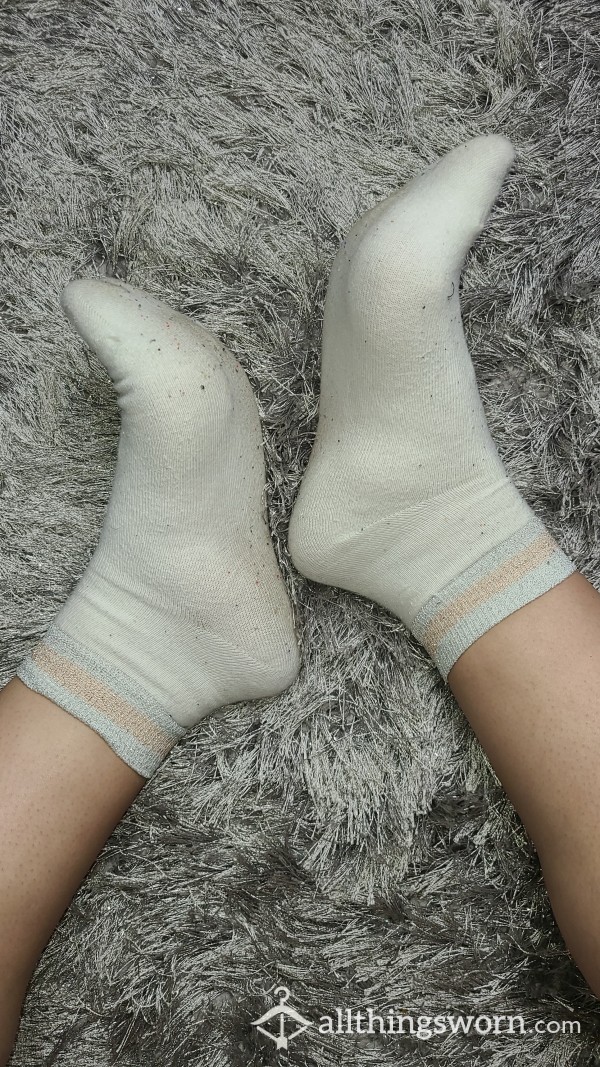 WORN Cute Metallic Sparkle Socks