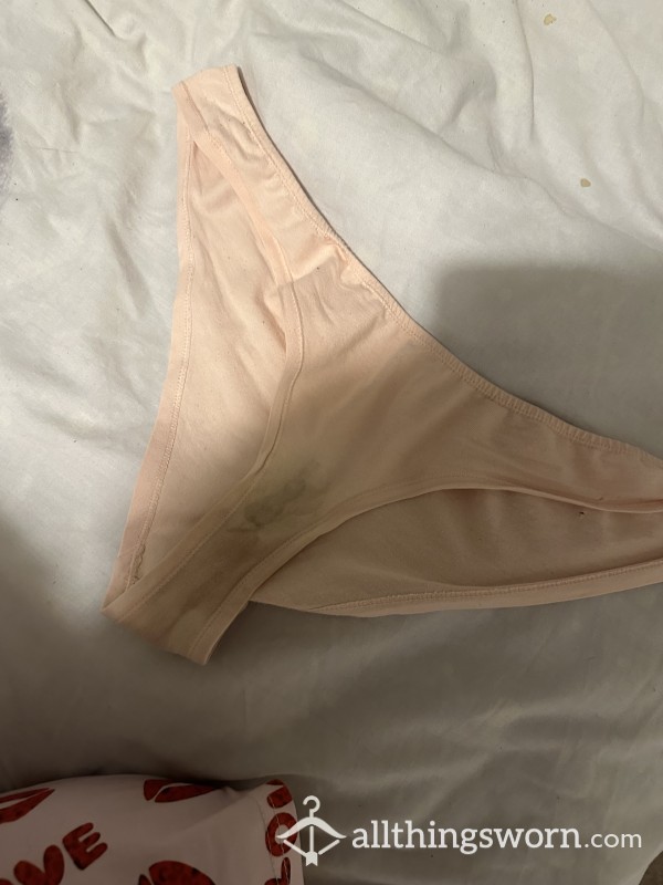 Worn Discharged Knickers