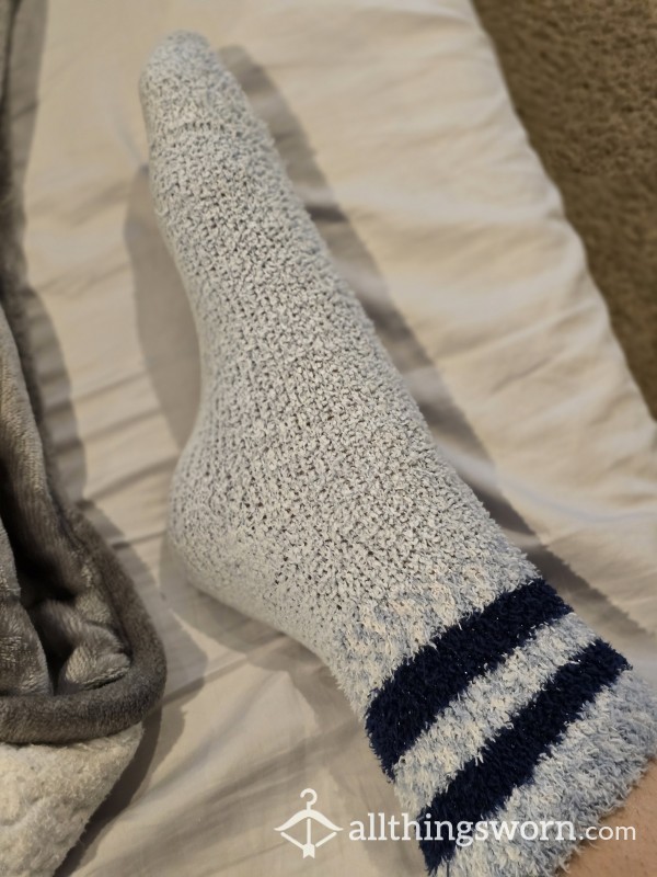 Worn Fleece Socks