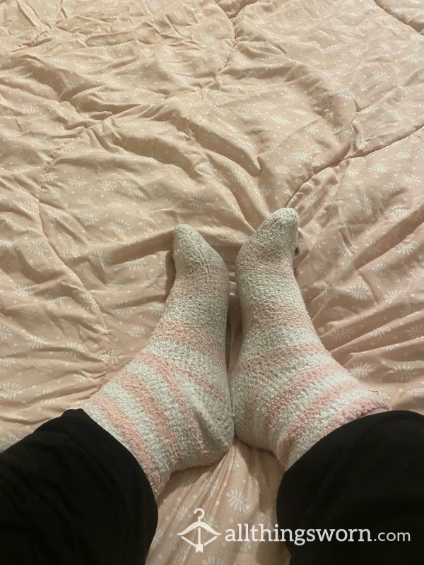 Worn Fluffy Socks