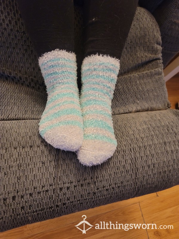 Worn Fluffy Socks