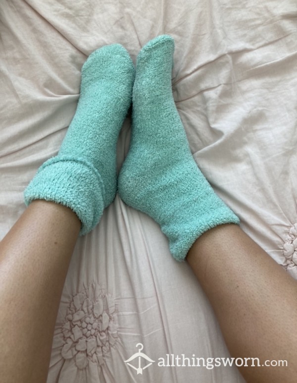 Worn Fuzzy Socks